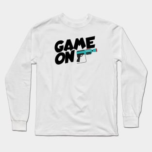 Lasertag game on Long Sleeve T-Shirt